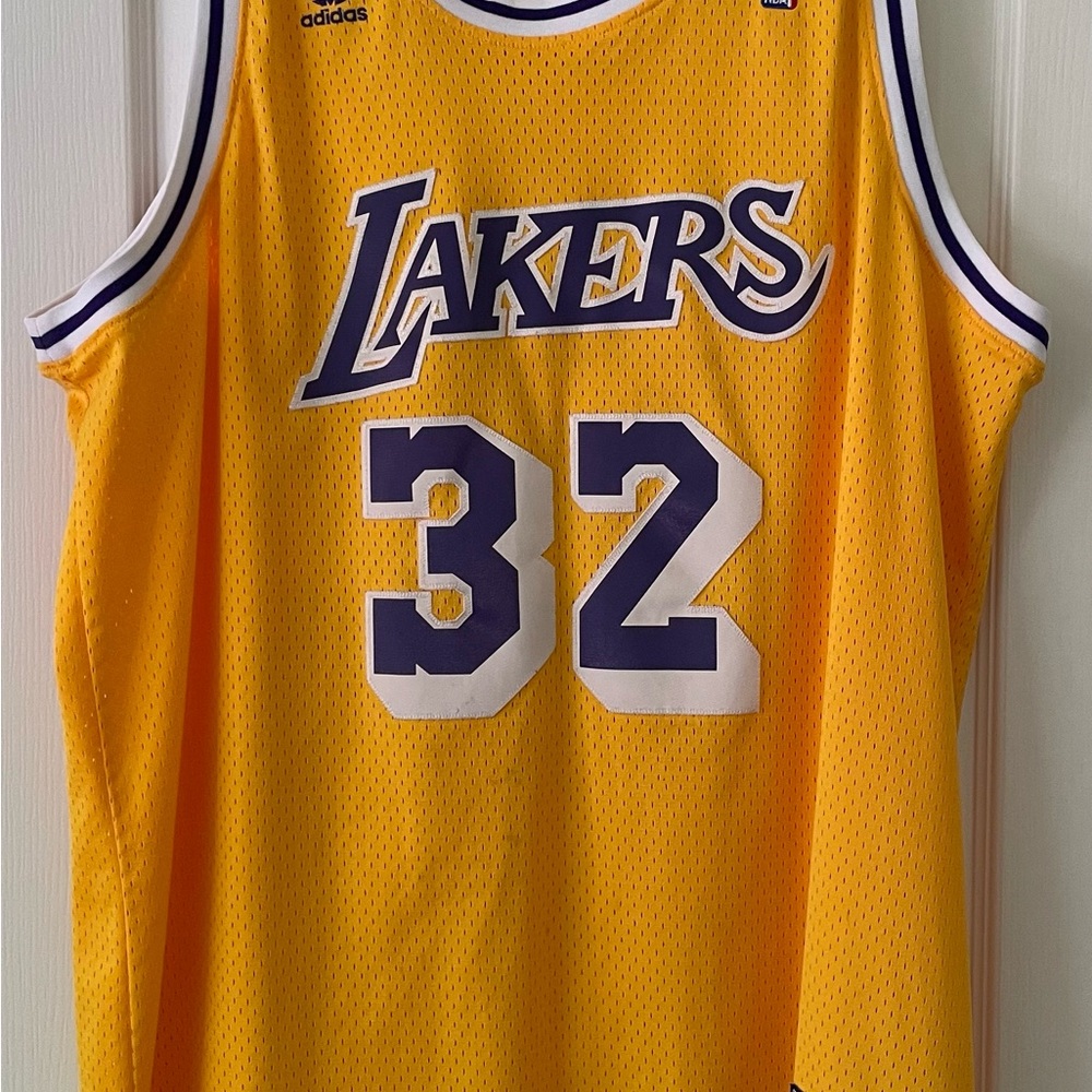 Adidas Lakers Yellow Jersey